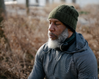 Man Practicing Mindfulness